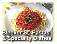Vicini's Pizza menu item: Pasta Marinara