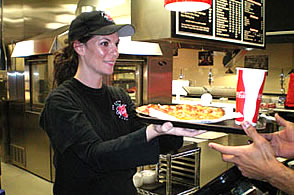 Vicini's Pizza female employee